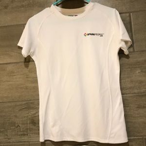 Spark People workout top tech t shirt running